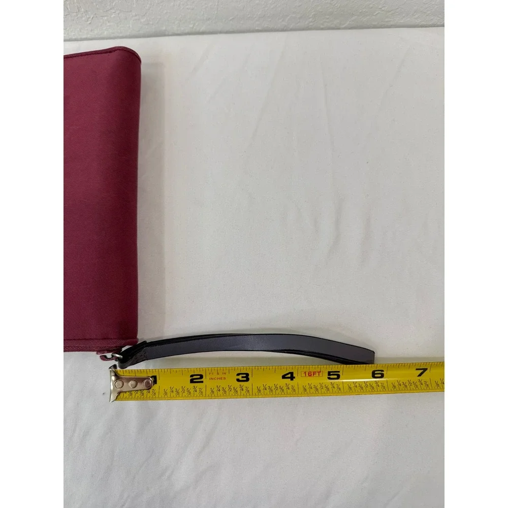 Vera Bradley Wristlet Wallet Zip Around Clutch Organizer Burgundy Women's‎